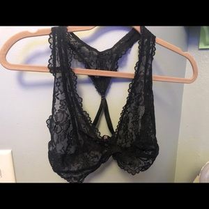 Savage X Fenty Black Razorback Bralette